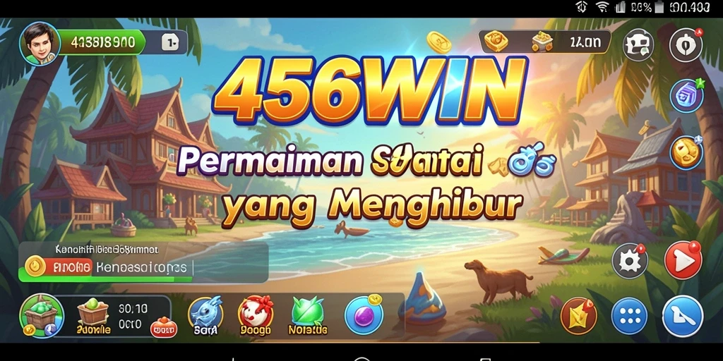 Tangkapan layar gameplay <strong>456WIN</strong> yang menarik dan ceria.
