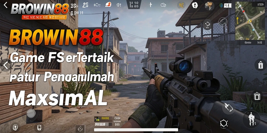 Gameplay seru BROWIN88 dengan aksi menembak yang mendebarkan.