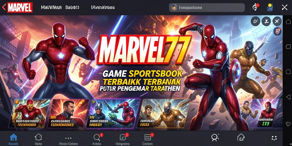 Tampilan gameplay Sportsbook yang menarik dan interaktif.