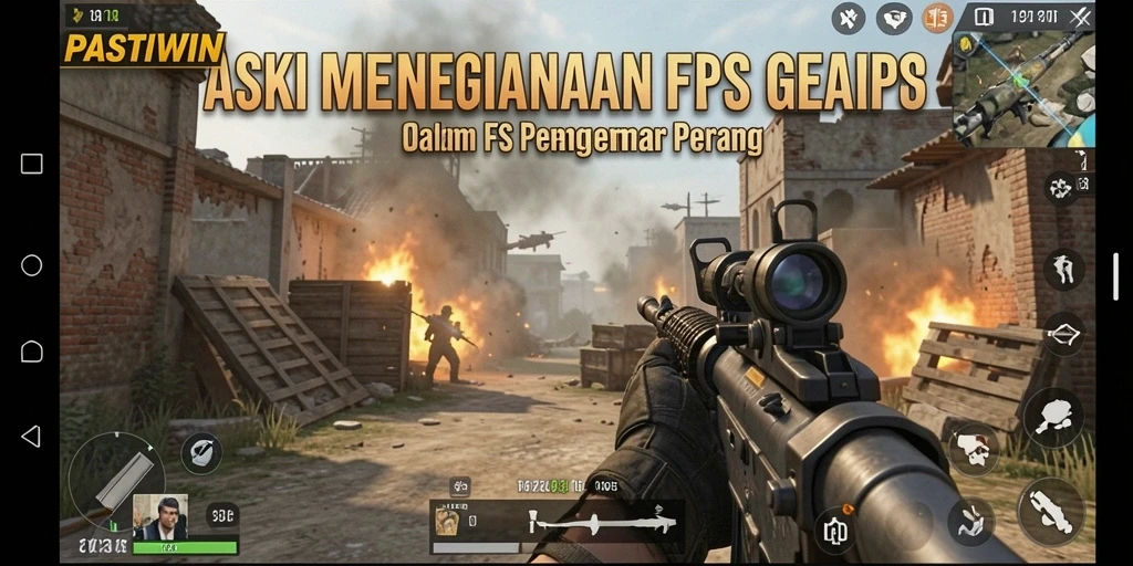 Tangkapan layar menampilkan aksi mendebarkan dalam gameplay FPS.