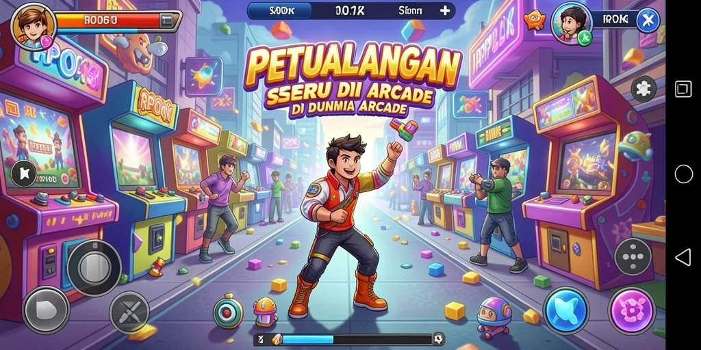 Tampilan gameplay RPOK yang penuh aksi dan keseruan.